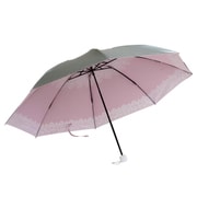 3863PI [レディース 折畳傘 晴雨兼用 60cm]