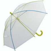 F10-283 [Kid's Plain 長傘 45cm ブルー]