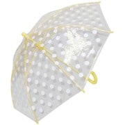 F10-284 [Kid's Spots 長傘 ドット 45cm イエロー]