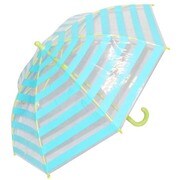 F10-285 [Kid's Stripes 長傘 ボーダー 45cm ブルー]