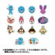 ぼのぼの トレーディングアクリルバッジ 1pcs [キャラクターグッズ]