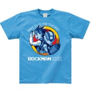 ロックマン エグゼ Tシャツ ロックマン (青) Lサイズ
