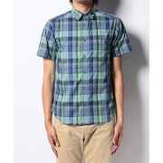 MJS-S6036-BLU-Mサイズ [Mountain QD HS Shirt マウンテンキューディーハーフスリーブシャツ Mサイズ ブルー]