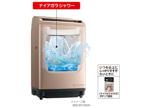 ヨドバシ.com - 日立 HITACHI BW-DV100A N [ビートウォッシュ 洗濯乾燥 ...