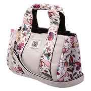 MT-026 [STYLISH TOTE フラワー グレー]