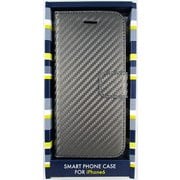 AM-366GY [iPhone 6s/6用 カーボンカードポケット付ケース グレー]
