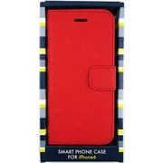 AM-364RD [iPhone 6s/6用 エピ柄カードポケット付ケース レッド]