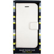 AM-364WH [iPhone 6s/6用 エピ柄カードポケット付ケース ホワイト]