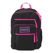 T75K1J0 [バックパック BIG STUDENT OVEREXPOSED（ビッグステューデント オーバーエクスポーズド） BLACK/FLUORESCENT PINK]