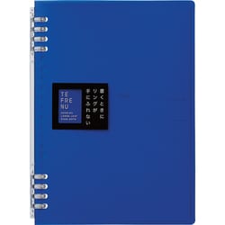 9854TTEアオ リングノート テフレーヌ A5 青 9854TTEアオ