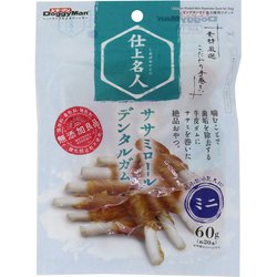 仕上名人 ササミロールデンタルガム ミニ [犬用おやつ 60g 全犬種用 スナック]