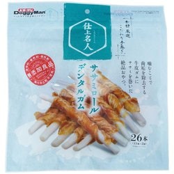 仕上名人 ササミロールデンタルガム [犬用おやつ 26本 全犬種用 スナック]