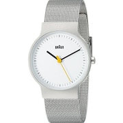 BRAUN Watch BN0211 ホワイト×シルバー 並行輸入品 BN0211WHSLMHL