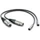 Mini XLR to XLRメス変換用アダプタ HYPERD/AXLRMINI2 Video Assist Mini XLR Cables