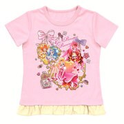 68016 ピンク 120cm ヒロイントモダチTシャツ 魔法つかいプリキュア! B柄