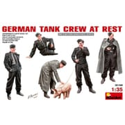 休息中のドイツ戦車兵フィギュア 5体＆ブタ1匹 [1/35 ミリタリーシリーズ]