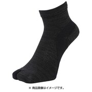 B2JX600109 [ドライベクター スタスタ歩けるウォーキングソックス 21-23cm メンズ ブラック]