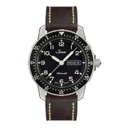 Instrument Watches(インストゥルメント ウォッチ) 104 パイロットウォッチ SS レザー 20BAR D/DT アラビア BK 104.ST.SA.A