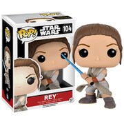 POP！STAR WARS(スター・ウォーズ)/フォースの覚醒 レイ ライトセーバー付き版 [ミニフィギュア]