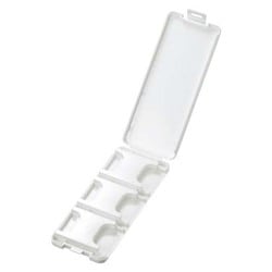 SDカードケース 6枚収納・ホワイト FC-MMC23SDW