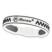 iRenew バランスブレスレット [スポーツシリーズ Mサイズ ホワイト]