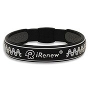 iRenew バランスブレスレット [スポーツシリーズ Mサイズ ブラック]