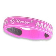 iRenew バランスブレスレット [スポーツシリーズ Lサイズ ピンク]