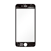YY01206 [iPhone 6s/6 4.7インチ用 液晶保護ガラス ブラックフレーム リラックマ/ファクトリー]