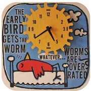 モダンムース 3D壁掛け時計 PC033 Early Bird