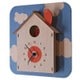 モダンムース 3D壁掛け時計 PC061 Birdhouse