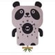 モダンムース 3D 壁掛け振り子時計 PCPEN027 Panda