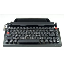 ヨドバシ.com - QWERKY TOYS クオーキートイズ Qwerkywriter レトロタイプライター Bluetoothキーボード  Enterキーレバー搭載 US配列 QWERKEYWRITER1 通販【全品無料配達】