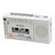 マイクロSD USB録音対応コンパクトラジカセ ホワイト SCT-R225W