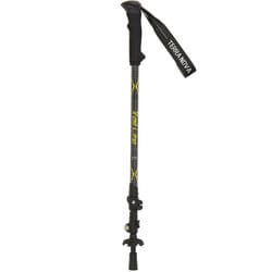トレイルライト トレッキングポール 形状I型 ブラック（BK） 110-135cm 1本のみ TATLTP001