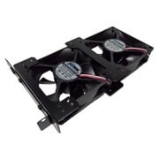 PCIスロット用80mmファンステイPRO ファン2台セット N-PCIFSTY80PRO-F2
