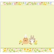 となりのトトロ どんぐり拾いウォッシュタオル [キャラクターグッズ]