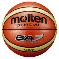 GA6 7号球 人工皮革 BGA7 オレンジ [バスケットボール]