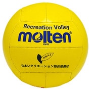レクリエーションバレーボール KV4Y 黄 軽量4号 [バレーボール]