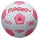 ライトサッカー 軽量 LSF4P ホワイト×ピンク 4号 [サッカーボール]