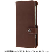 RT-AQH4RLC2/BR [AQUOS ZETA SH-04H/AQUOS SERIE SHV34/AQUOS Xx3 手帳型ケース 本革 スナップボタン ブラウン]