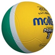 SLD2ML [ライトドッジボール 軽量 2号球 ML黄×緑]
