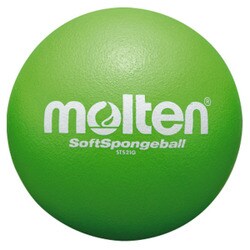 ソフトスポンジボール STS21G 緑 直径約21cm [レクリエーションスポーツ ドッジボール]