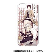 PCM-IP5S0238 [iPhone SE/5s/5 はめるタイプのスマホカバー キャラモード 文豪ストレイドッグス 太宰＆中島]
