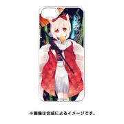 PCM-IP5S1174 [iPhone SE/5s/5 はめるタイプのスマホカバー キャラモード くだみみの猫 飯綱子猫 着物]