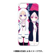 PCM-IP5S1235 [iPhone SE/5s/5 はめるタイプのスマホカバー キャラモード くだみみの猫 草乃市宮＆飯綱子猫 パーカー]