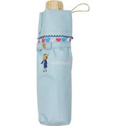 8208SX レディース 折畳傘 晴雨兼用 サックス 50cm