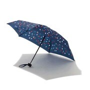 TW14SS-183 [軽量コンパクト折りたたみ傘 レディース PORTE-Rain drops 47cm ネイビー]