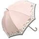 10543 レディース 長傘 晴雨兼用 ピンク 58cm
