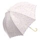 10502 レディース 長傘 晴雨兼用 パープル 58cm