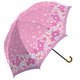 10525 レディース 折畳傘 晴雨兼用 ピンク 50cm